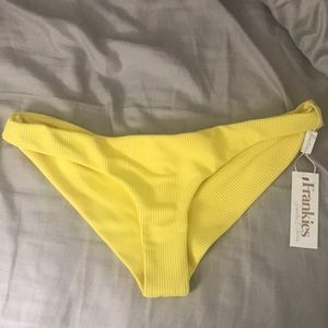 Frankie's Bikinis Greer Bottom Yellow